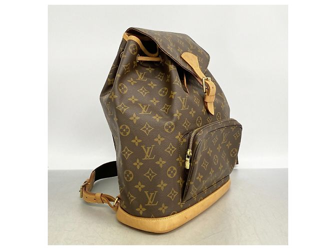 Zaino Louis Vuitton Monogram Montsouris GM Marrone - vista 2