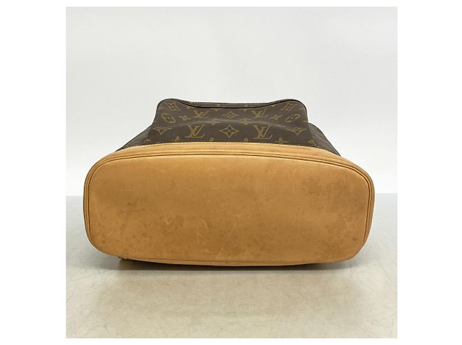 Zaino Louis Vuitton Monogram Montsouris GM Marrone - vista 3