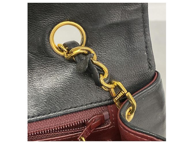 Borsa a Tracolla Chanel Diana con Catena Nero - vista 8
