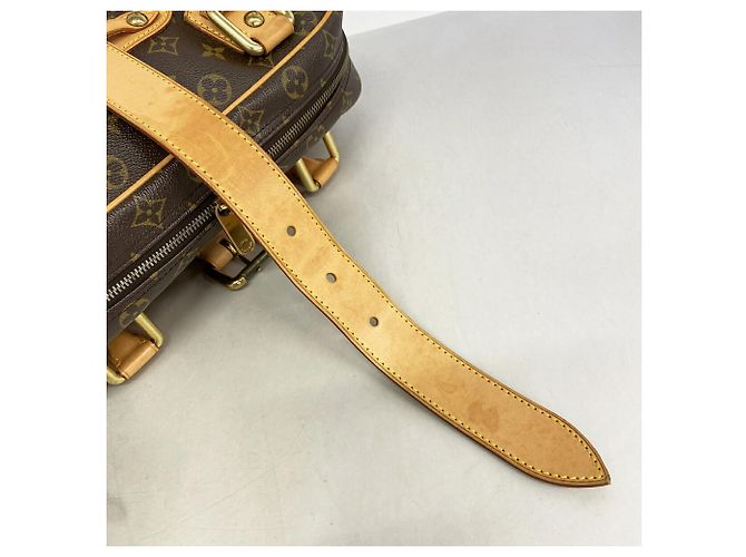 Borsa Louis Vuitton Monogram Manhattan GM Marrone - vista 11