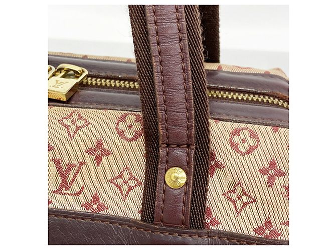 Bolso Louis Vuitton Monogram Mini Josephine PM Fucsia - vista 10