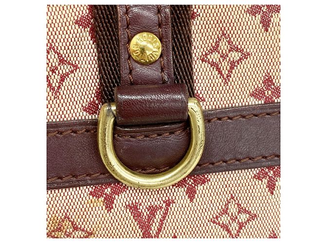 Bolso Louis Vuitton Monogram Mini Josephine PM Fucsia - vista 11