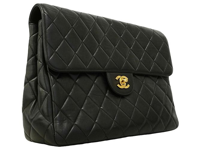 Borsa a tracolla Chanel nera Nero - vista 2
