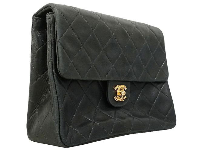 Borsa a spalla Mini Matelassé con catena Chanel Nero - vista 2