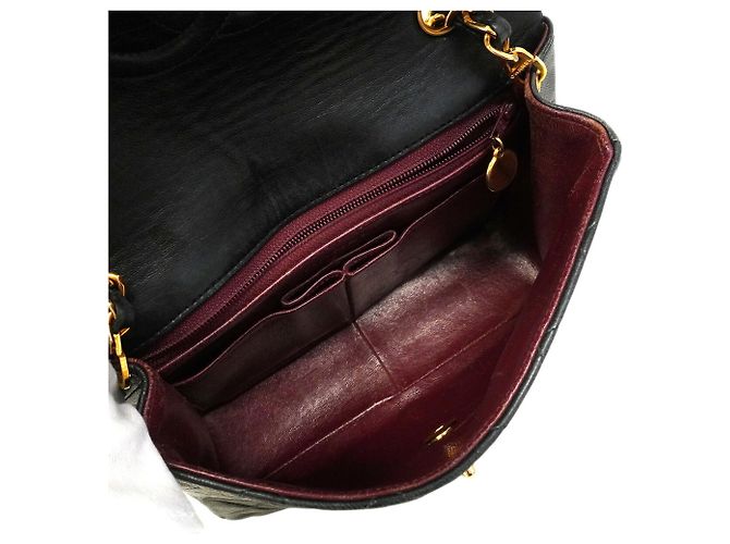 Borsa a spalla Mini Matelassé con catena Chanel Nero - vista 4