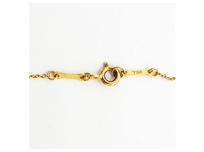 Collana Cuore Tiffany & Co. in Oro Giallo 18K con Cristallo - vista 5