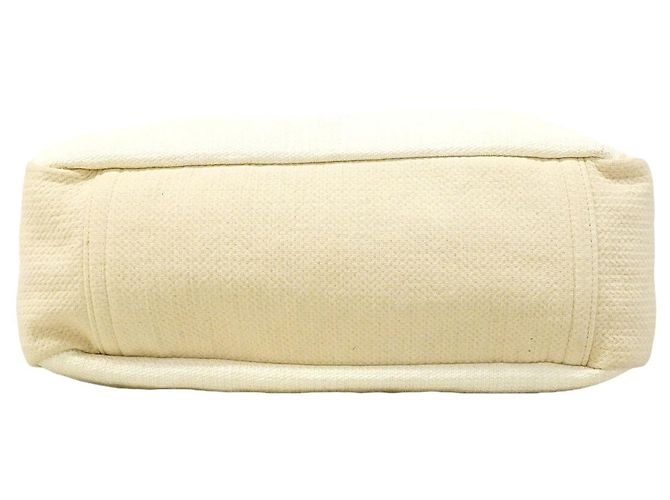Borsa a tracolla con catena Chanel Deauville Beige - vista 3