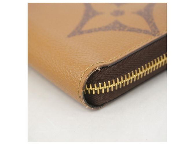 Louis Vuitton Monogram Giant Reverse Zippy Wallet Braun - Ansicht 6