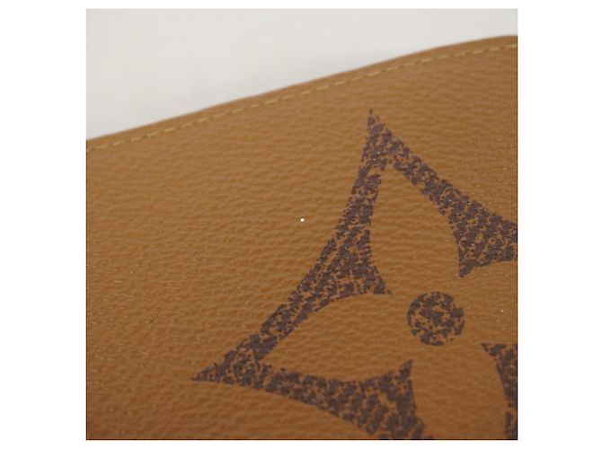 Louis Vuitton Monogram Giant Reverse Zippy Wallet Braun - Ansicht 7