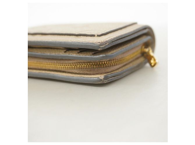 Cartera bi-fold Louis Vuitton Monogram Empreinte Gris - vista 7