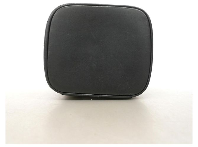 Borsa Vanity Chanel in pelle d'agnello nera Nero - vista 3