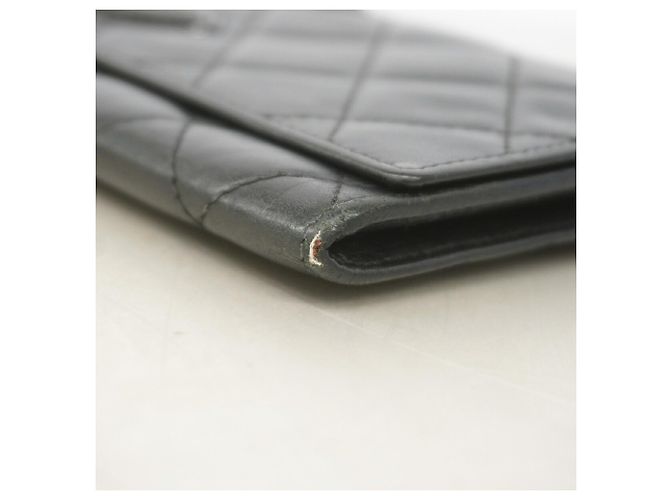 Cartera Chanel Cambon de piel de cordero Negro - vista 5
