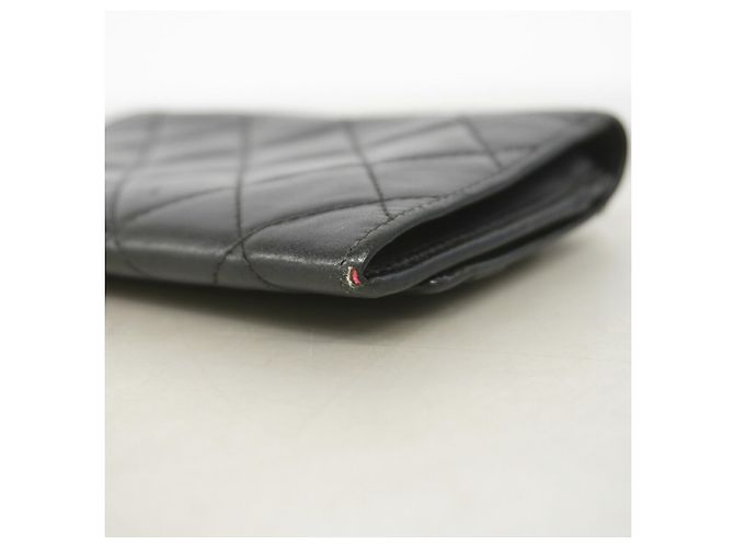 Cartera Chanel Cambon de piel de cordero Negro - vista 6