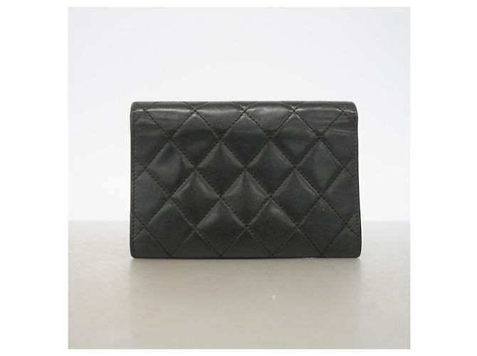 Cartera Chanel Cambon de piel de cordero Negro - vista 9