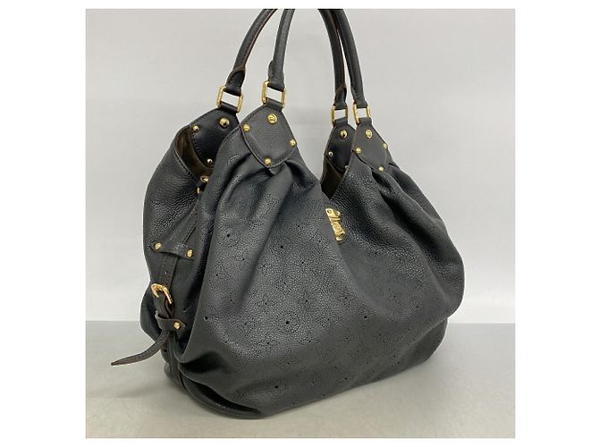 Borsa Tote Louis Vuitton Mahina Nero - vista 2