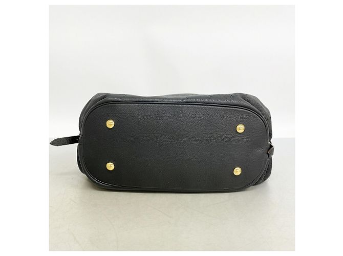 Borsa Tote Louis Vuitton Mahina Nero - vista 3
