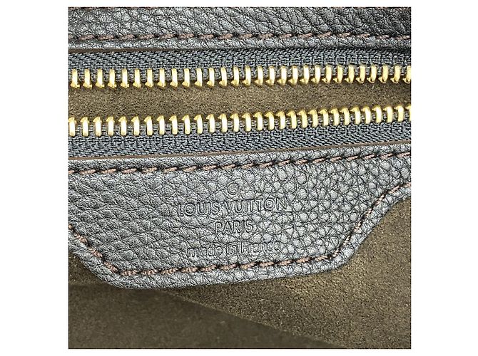 Borsa Tote Louis Vuitton Mahina Nero - vista 5