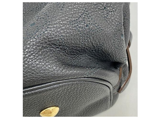 Borsa Tote Louis Vuitton Mahina Nero - vista 6