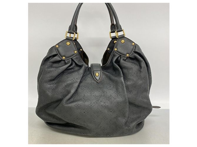 Borsa Tote Louis Vuitton Mahina Nero - vista 9