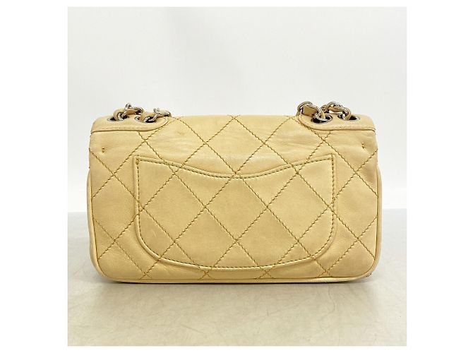 Borsa a tracolla Chanel Beige - vista 12