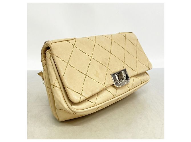 Borsa a tracolla Chanel Beige - vista 2