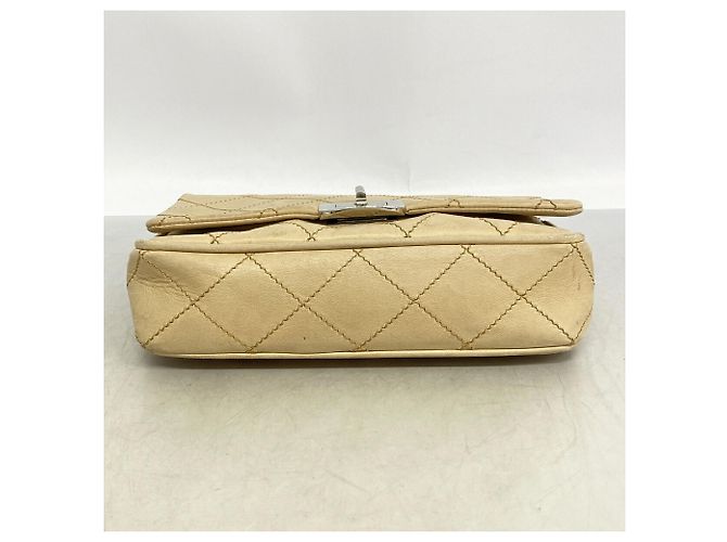 Borsa a tracolla Chanel Beige - vista 3