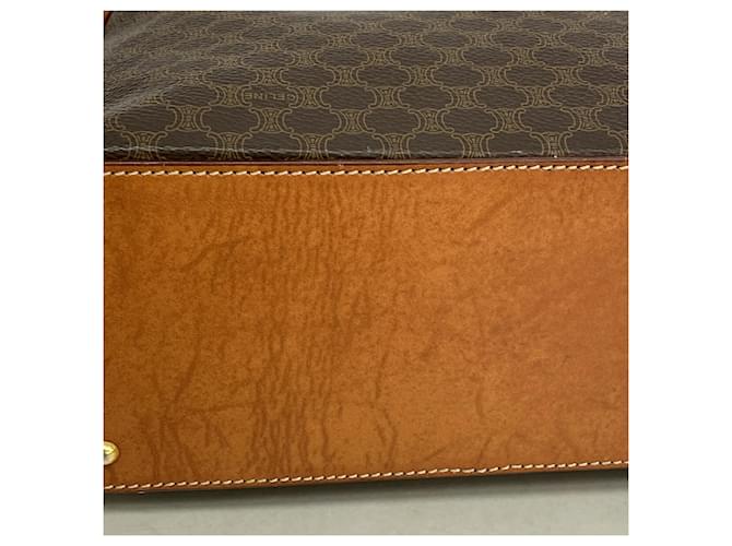 Céline Borsa Celine Macadam Brown da donna Marrone - vista 11