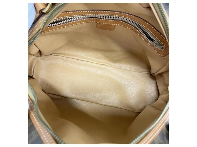 Céline Borsa Celine Macadam Brown da donna Marrone - vista 4