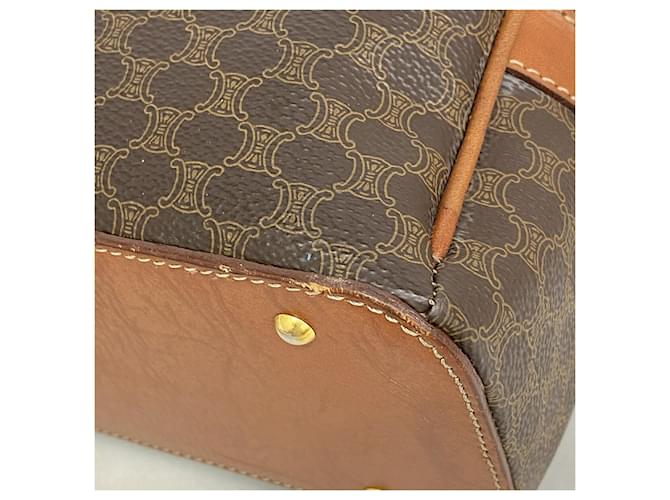 Céline Borsa Celine Macadam Brown da donna Marrone - vista 6