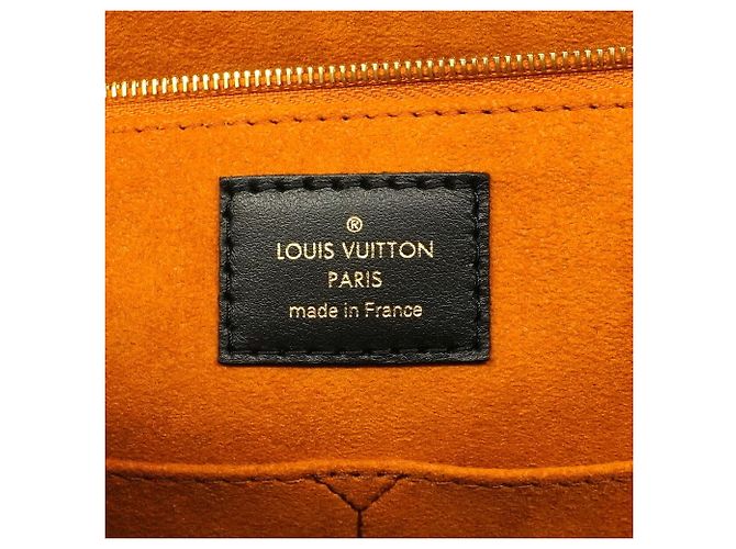 Borsa Tote Louis Vuitton Monogram Empreinte OnTheGo MM Nero - vista 5