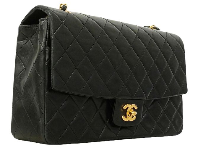 Borsa a tracolla Chanel Matelassé Nero - vista 2