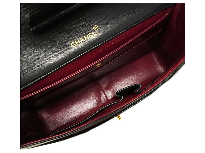 Borsa a tracolla Chanel Matelassé Nero - vista 4