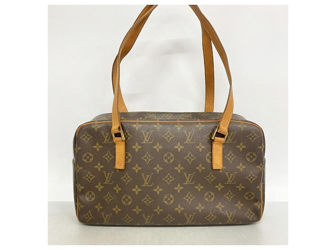 Borsa a tracolla Louis Vuitton Monogram Cite GM Marrone - vista 11
