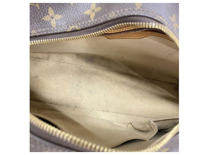 Borsa a tracolla Louis Vuitton Monogram Cite GM Marrone - vista 4
