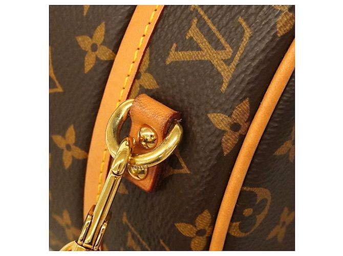 Borsa a tracolla Louis Vuitton Monogram Petite Boite Chapeau Marrone - vista 9