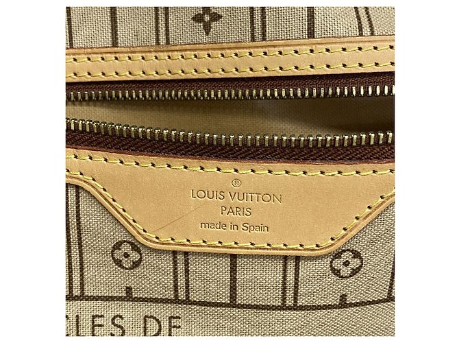 Borsa Tote Louis Vuitton Monogram Neverfull GM Marrone - vista 5