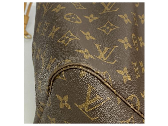 Borsa Tote Louis Vuitton Monogram Neverfull GM Marrone - vista 6