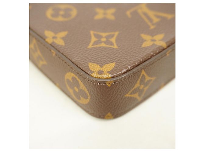 Louis Vuitton Monogram Pochette Felicie Wallet/Shoulder Wallet Fuschia - vista 6