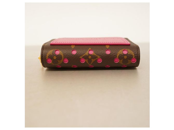 Louis Vuitton Monogram Perfo Portefeuille Lou Wallet Rosa - vista 2