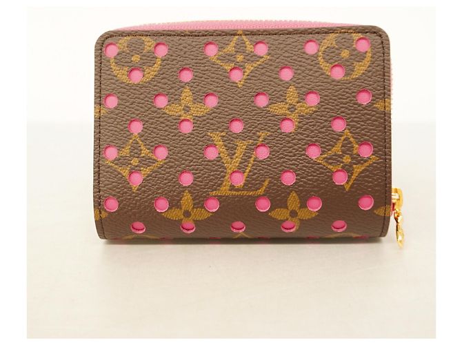 Louis Vuitton Monogram Perfo Portefeuille Lou Wallet Rosa - vista 6