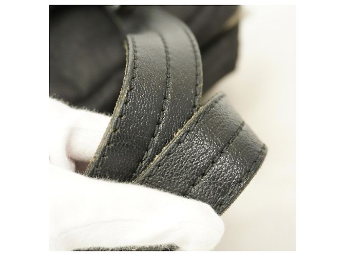 Borsa Tote Chanel Paris Biarritz in Tweed Nero - vista 7