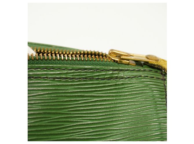 Borsa Louis Vuitton Epi Speedy 35 in Borneo Green - vista 10