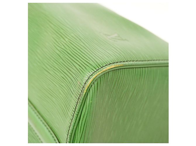 Borsa Louis Vuitton Epi Speedy 35 in Borneo Green - vista 7