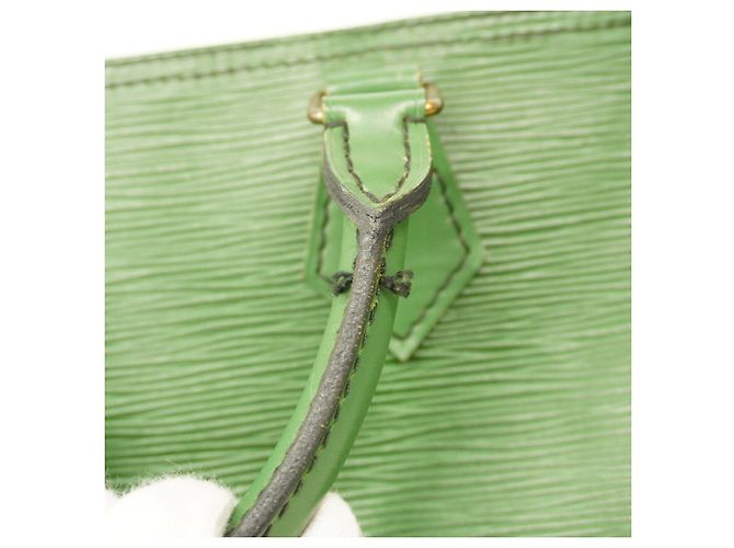 Borsa Louis Vuitton Epi Speedy 35 in Borneo Green - vista 9
