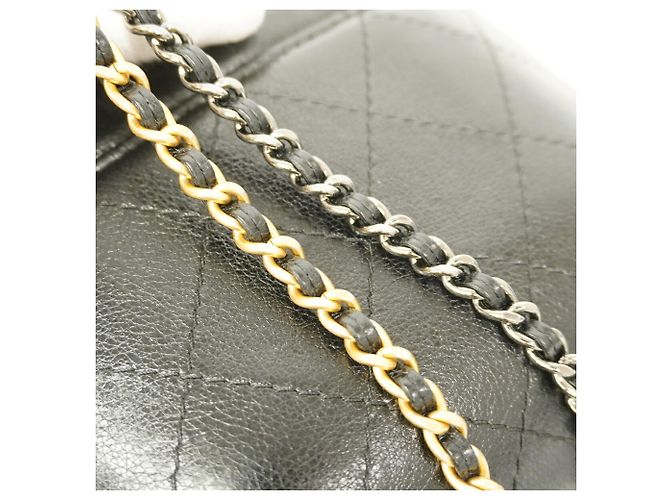 Borsa a tracolla Chanel Gabrielle Nero - vista 7
