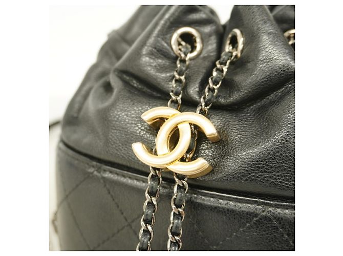 Borsa a tracolla Chanel Gabrielle Nero - vista 8
