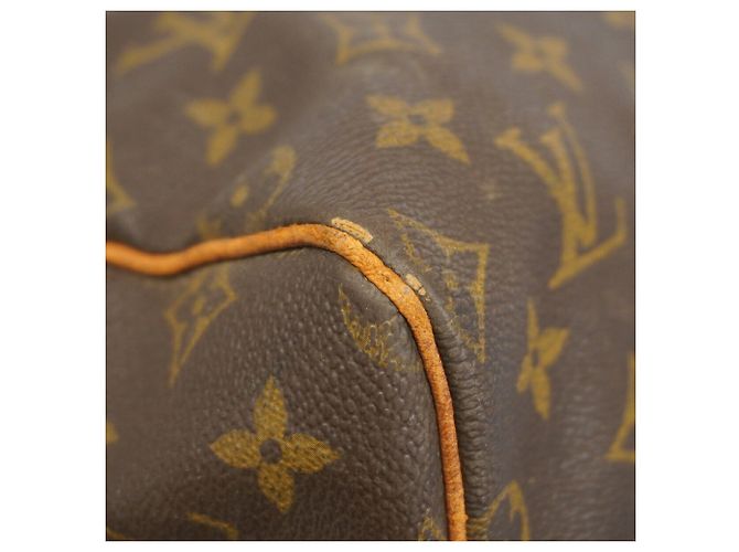Borsa Boston Louis Vuitton Monogram Keepall 55 Marrone - vista 6