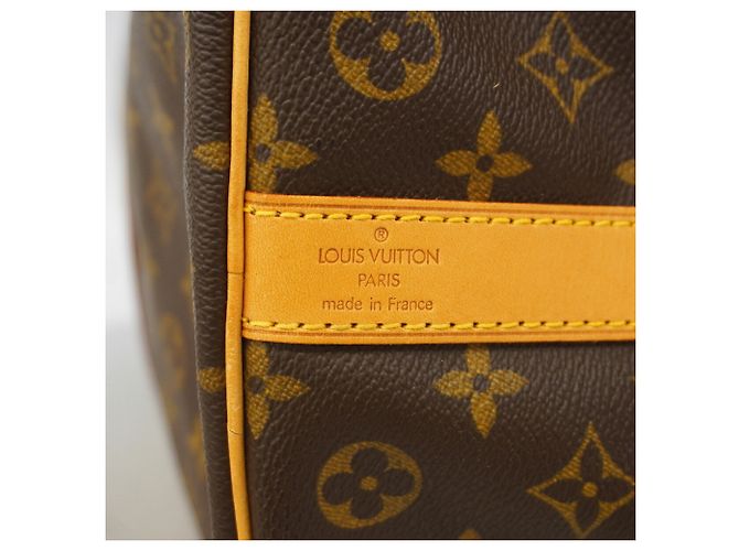 mala Louis Vuitton Monogram Keepall Bandoulière 50 Marrom - vista 5