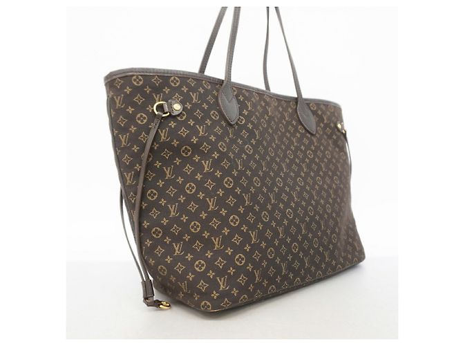 Borsa Tote Louis Vuitton Monogram Idylle Neverfull MM Grigio antracite - vista 2