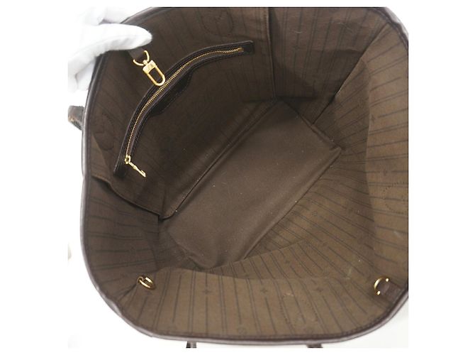 Borsa Tote Louis Vuitton Monogram Idylle Neverfull MM Grigio antracite - vista 4